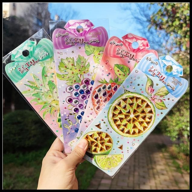 

TERBARU STIKER DIAMOND BLING BLING STIKER FRUIT KAWAI STICKERS DECOR 722-7 !!