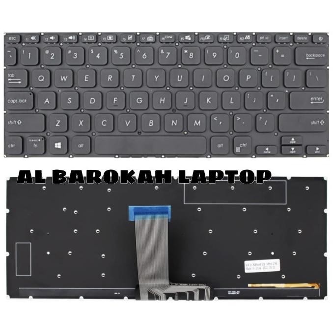 Keyboard Asus Vivobook 14 A1400 A1400E A1400Ea Backlight Lcd-Baterai Terlaris