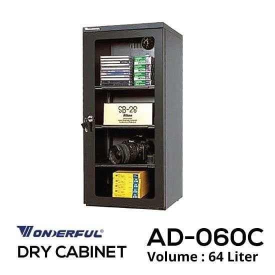 Terbaru Dry Cabinet Wonderful Ad-060C Dry Box Ad 060C Ad060C Ad60C 64 Liter Promo Terlaris