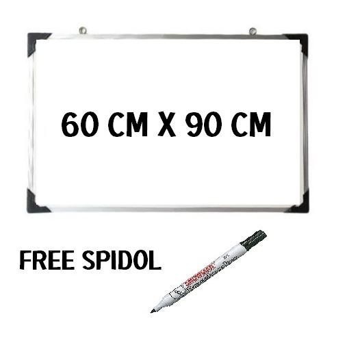 

Terbaru New Papan Tulis White Board Gantung Ukuran 60X90 Cm Promo Terlaris