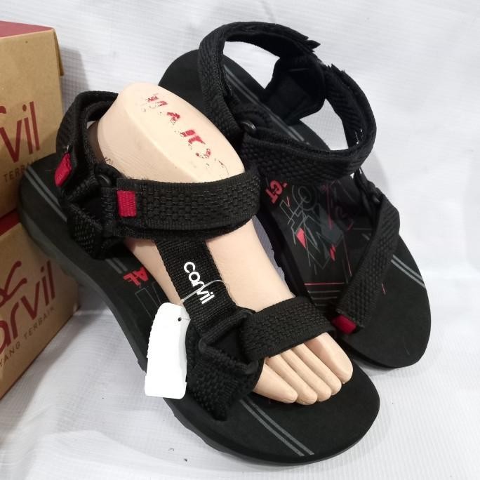 sandal gunung pria Carvil spector original sendal tali belakang DS