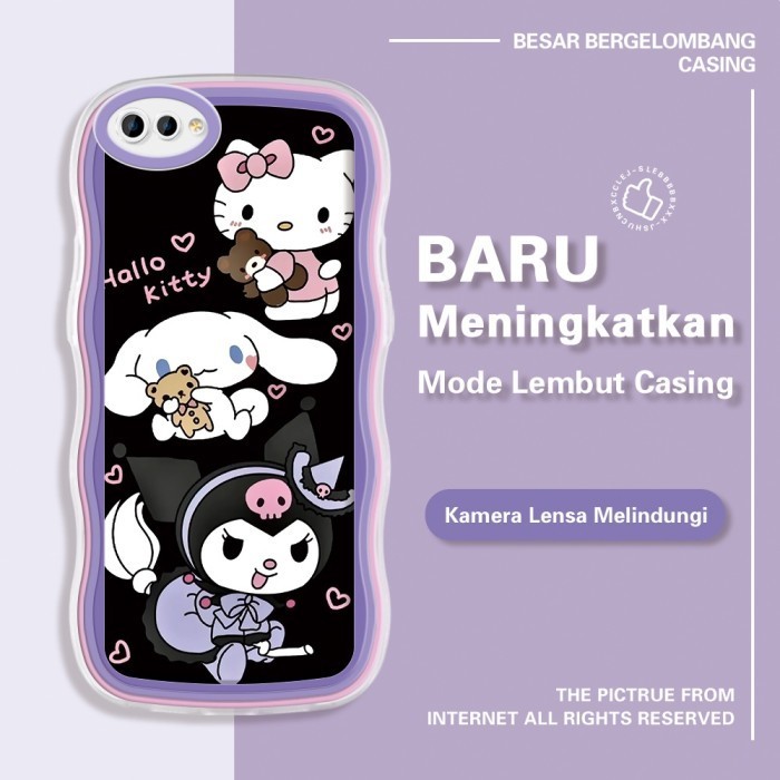 Realme C2 Untuk Phone Case Hp Casing Soft Handphone Naughty Kuromi