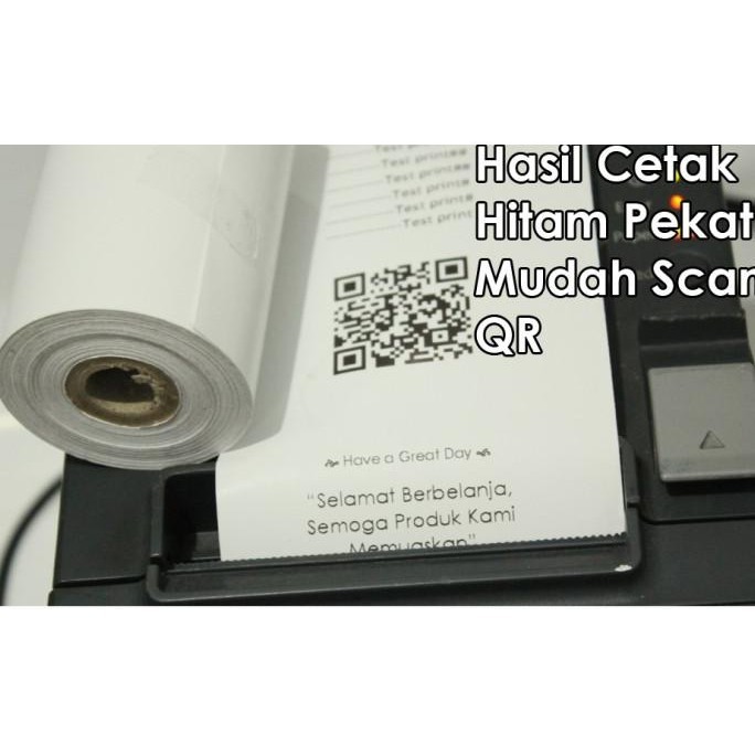 

Thermal Paper 58x48 Paketan 20 Roll Kertas Kasir Struk Printer Termal GM