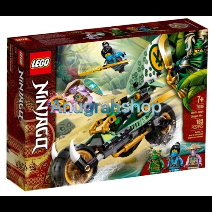 LEGO 71745 NINJAGO Lloyd Jungle Chopper Bike - Blocktopia