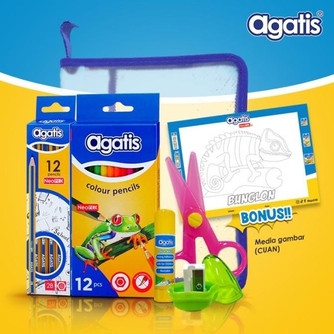 

Diminati! Agatis - Paket Alat Tulis Mewarnai Sd ~Ctz tbk