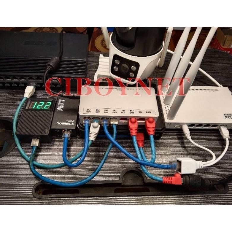 [PROMO] switch totolink s808 modif POE input 9-48volt/60Volt