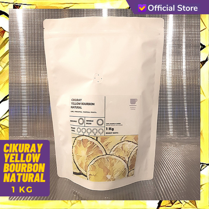 

Cikuray Yellow Bourbon Natural 1 Kg Arabica Coffee Sutoyo Coffee