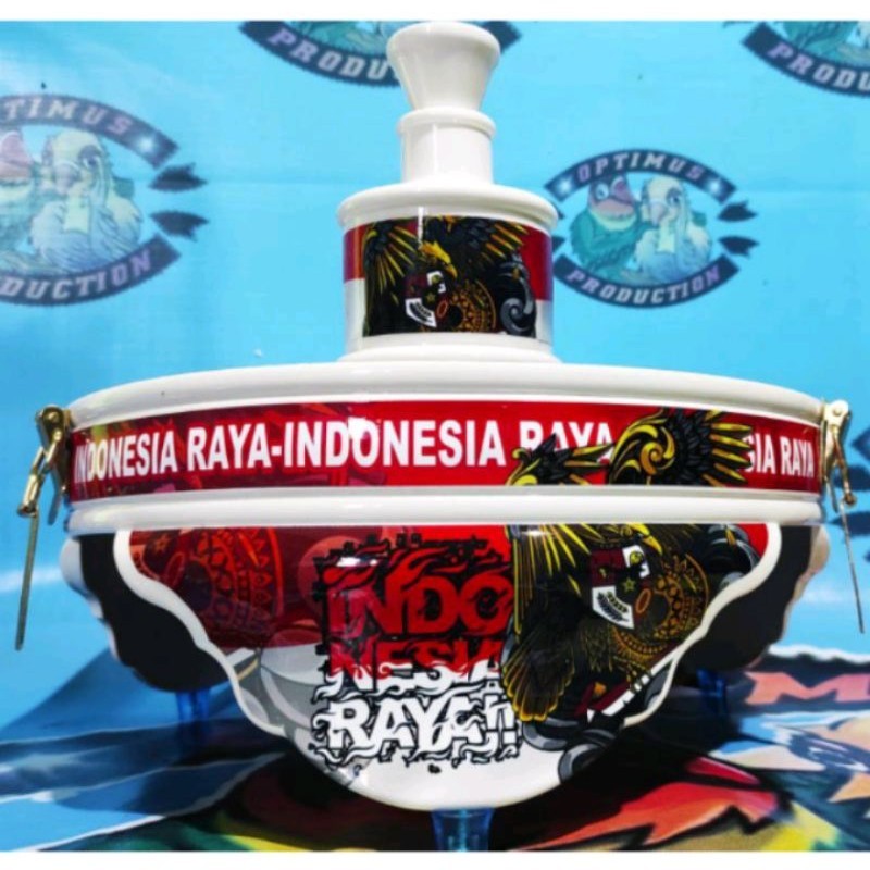 TEBOK KANDANG BURUNG LOVEBIRD PVC MOTIF INDONESIA