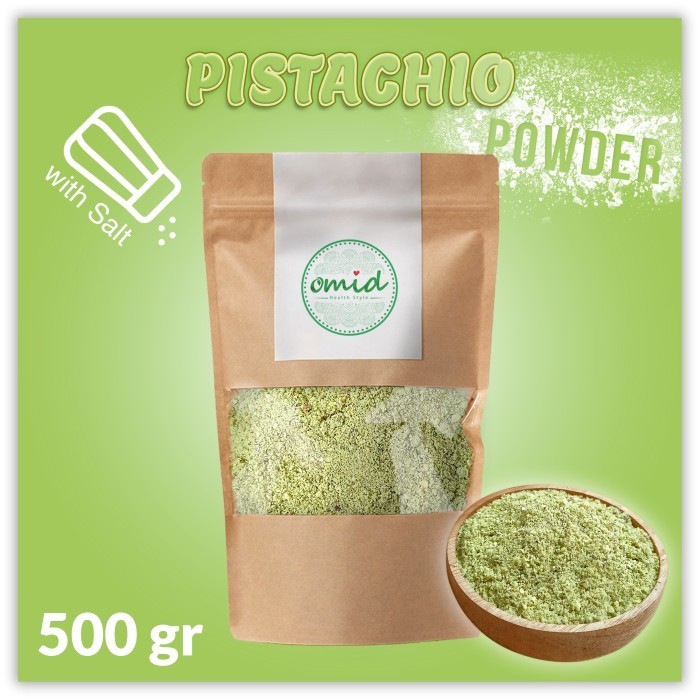 

Pistachio Powder - Tepung Kacang Pistachio - 500 Gr