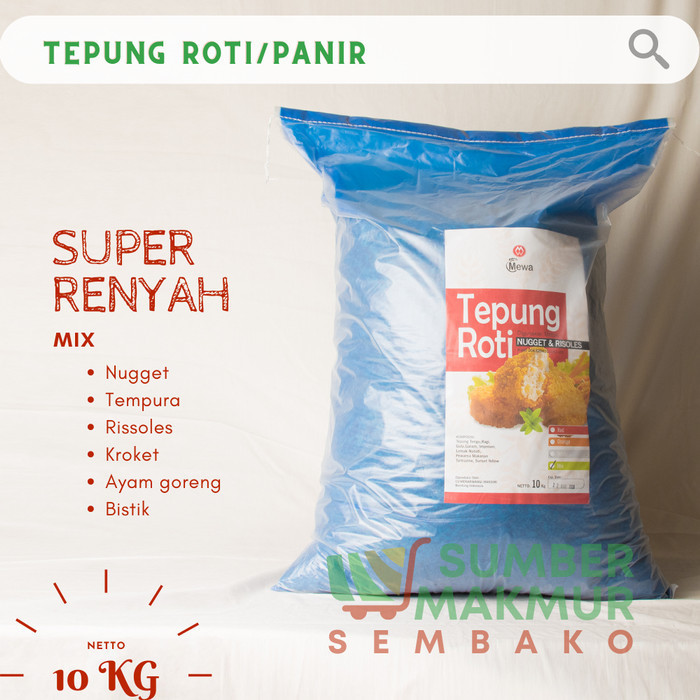 

Tepung Roti / Panir Kremes 10 Kg