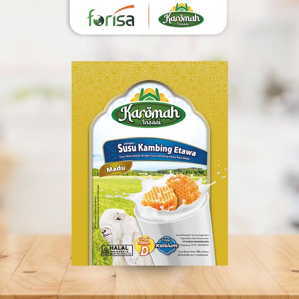 

DCF Etawa Rasa Madu Karomah Insani Susu Kambing Etawa Madu 10 Sachets TERLARIS
