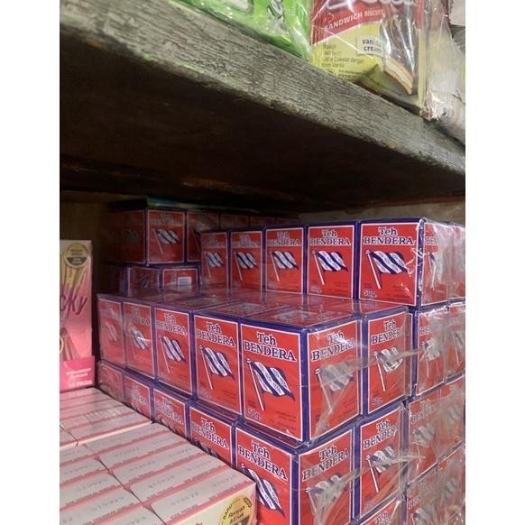 

RTY Teh Bendera Bubuk (Ready Stock) exp 2026 1 Pak isi 10 pcs x 50 gram / Teh Bubuk Bendera Merah TERLARIS