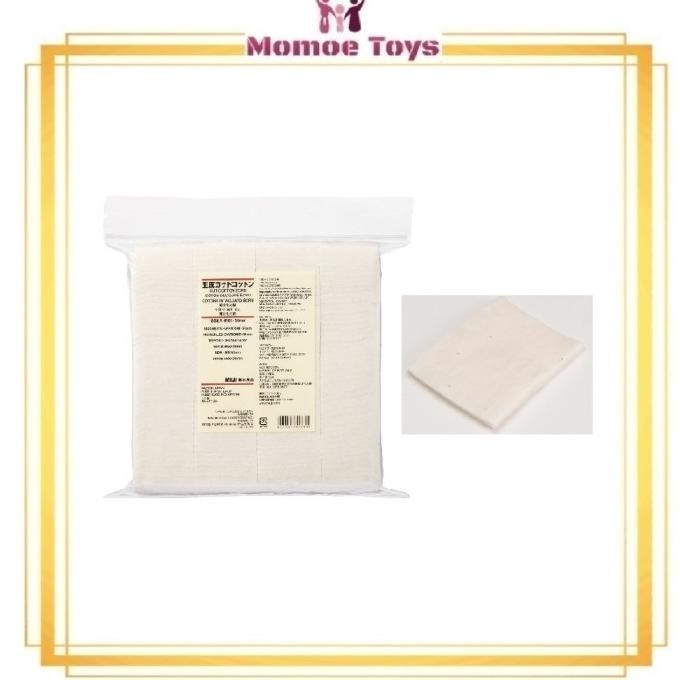 MUJI Organic Cotton 180pads - Kapas Wajah Muji Original Jepang LS01