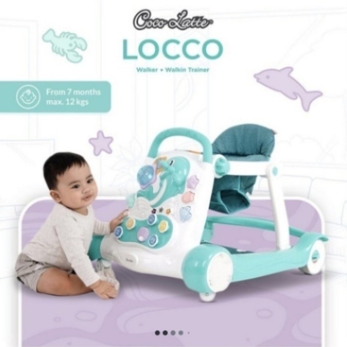 Aknam Baby Walker Cocolatte Locco