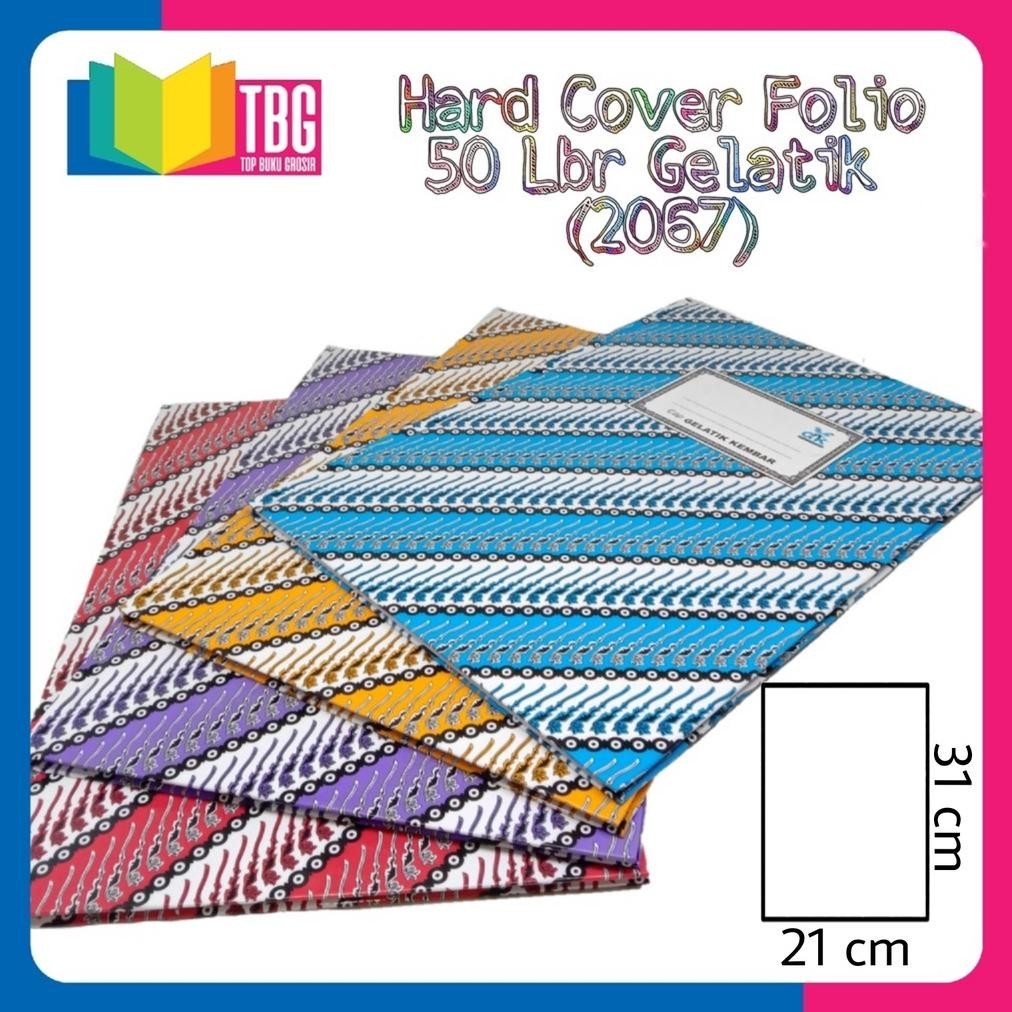 

1 PCS HARD COVER FOLIO 50 LEMBAR GELATIK KEMBAR / BUKU BESAR / BUKU PEMBUKUAN (R-2067) BISA COD