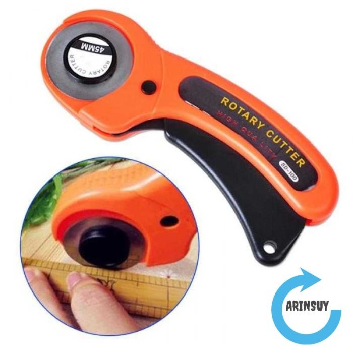 

Terlaris Cutter Alat Pemotong Rotary Roller Blade 45mm SALE