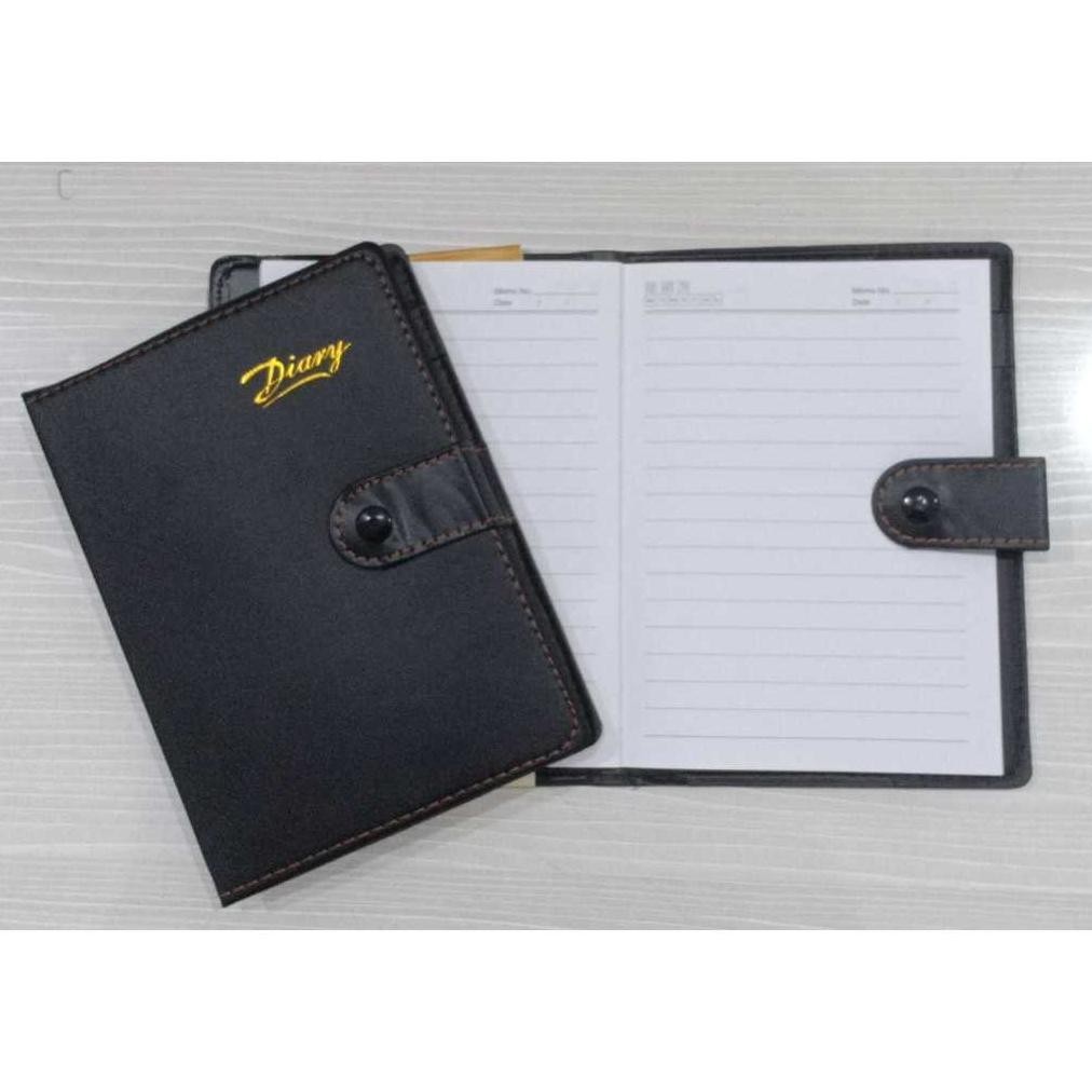 

BUKU KERJA / AGENDA KANCING / NOTEBOOK KULIT KANCING UKURAN 13 X 18 CM SIAP KIRIM