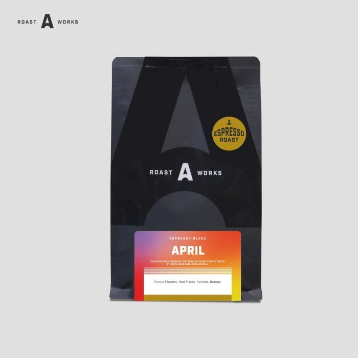

Ready April - Seasonal Espresso Blend A Roastworks - Biji Kopi