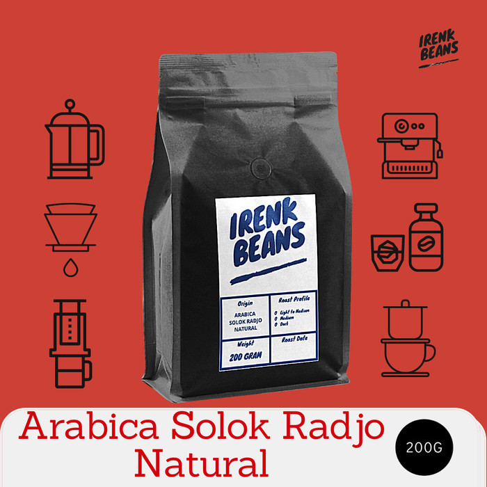 

Ready KopI Arabica Solok Radjo Natural 200g Biji Bubuk