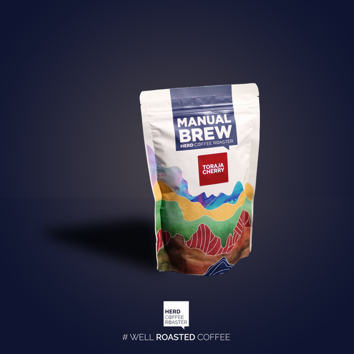 

Ready Toraja Cherry Single Origin Manual Brew 150 GR HERD Coffee