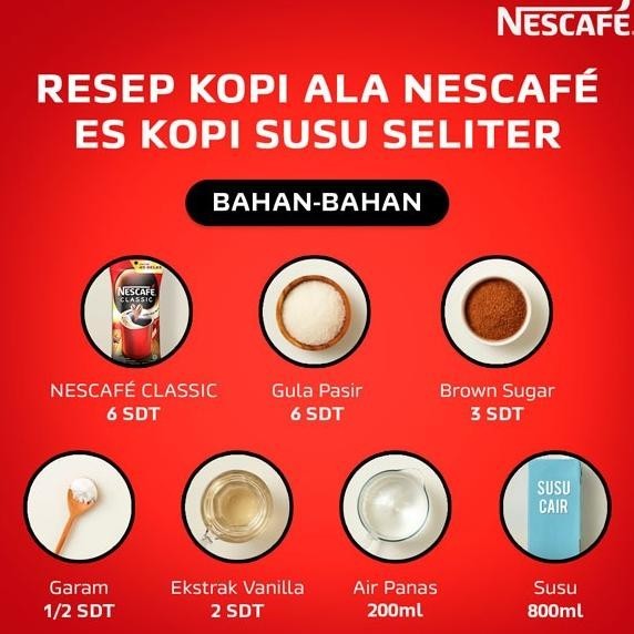 

NESCAFE CLASSIC Kopi Instan Bubuk Kopi Hitam Sachet Bag 90g x 3pcs GBM