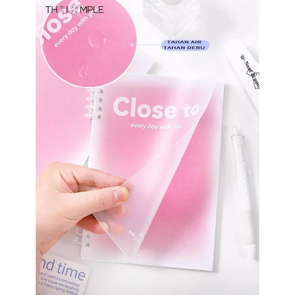 

LOOSE LEAF BUKU NOTEBOOK SPIRAL A5/B5/AESTHETIC KOREA LOSE LEAF BINDER KULIAH BUKU CATATAN-THIMPLE ORIGINAL PRODUK