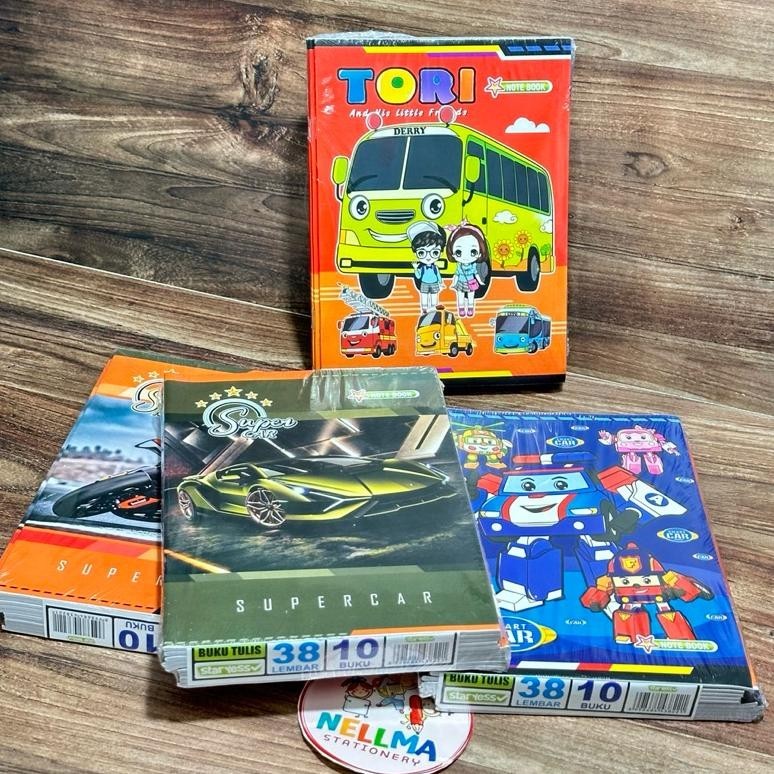 

BUKU TULIS 38 LEMBAR STARYESS ISI 10 BUKU TULIS MURAH GRATIS ONGKIR