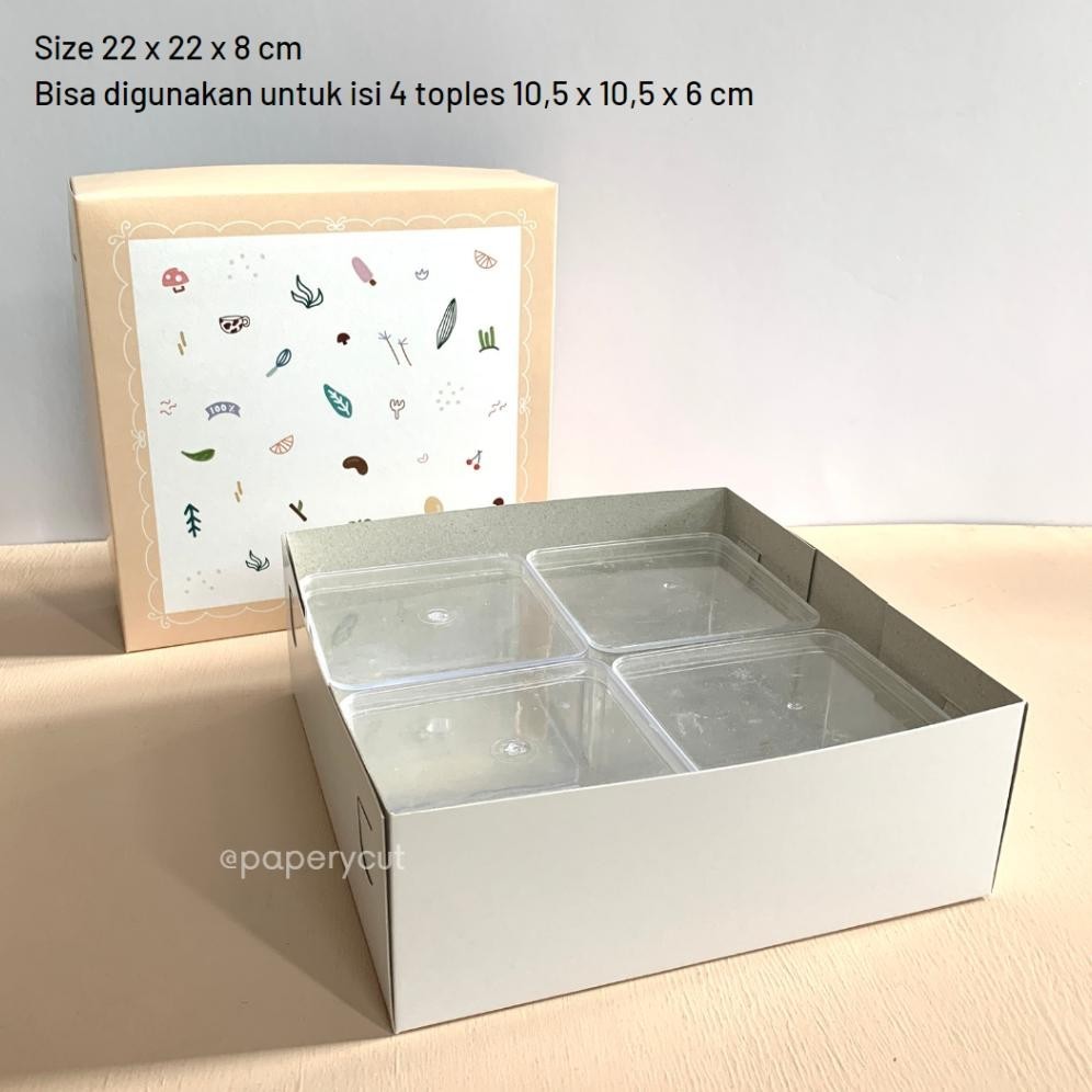 

Big Sale Box Kotak Packaging Kue Cookies - Idul Adha 22 x 22 x 8cm - ECO Original