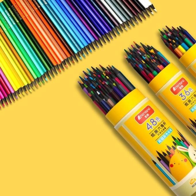

Pensil Warna Watercolor Non Toxic Kualitas Terbaik Dengan Box Premium