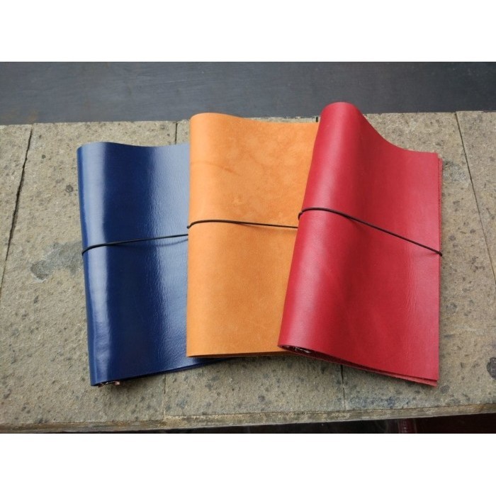 

Mega Binder A5 loose leaf kulit - leather cover like midori