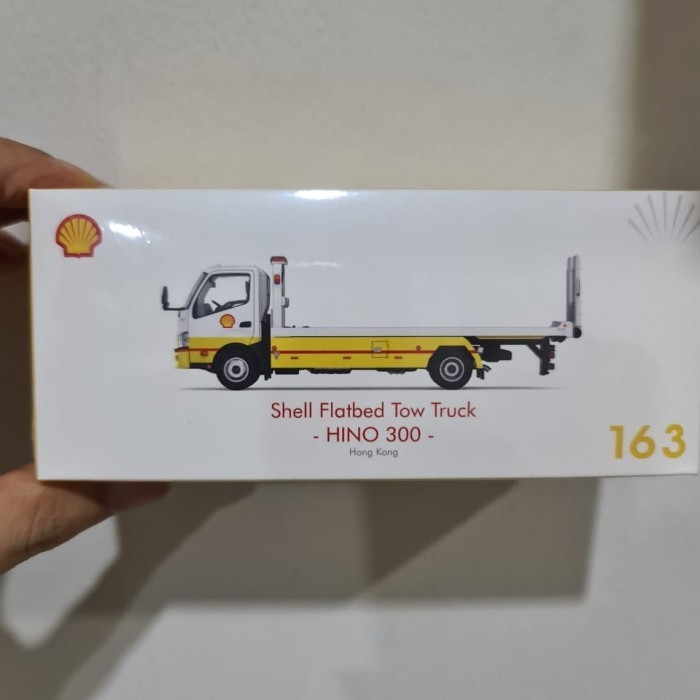 Ready Tiny shell flatbed tow truck hino hongkong