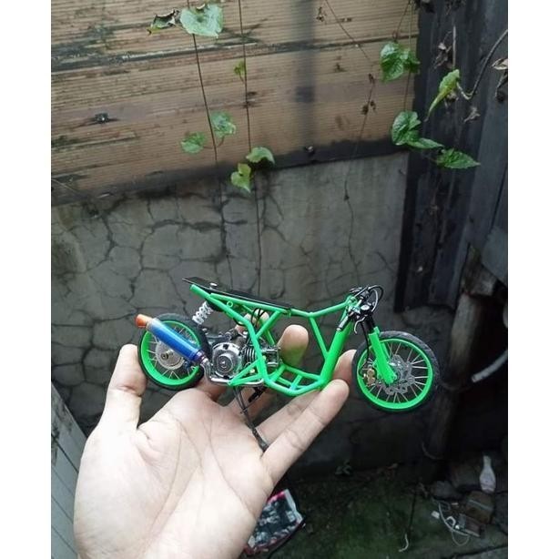 Cabre Miniatur Motor Drag Bike Herex Honda Pcx 160Rc Orinal Thailand