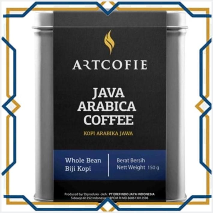 

[GDS] ARTCOFIE JAVA ARABICA WHOLE BEAN TIN BOX 150 GR | KOPI BIJI
