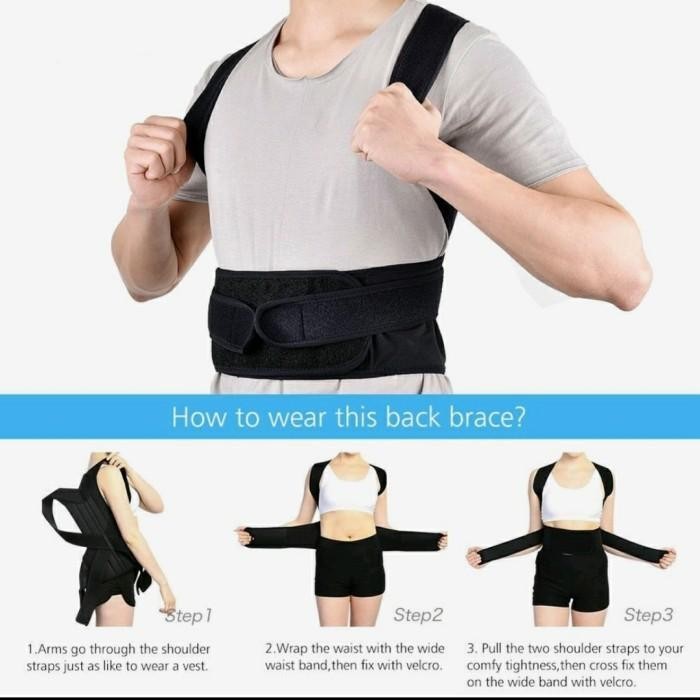 Korset Tlso Import/Korset Tlso/Korset Punggung/Penyangga Punggung