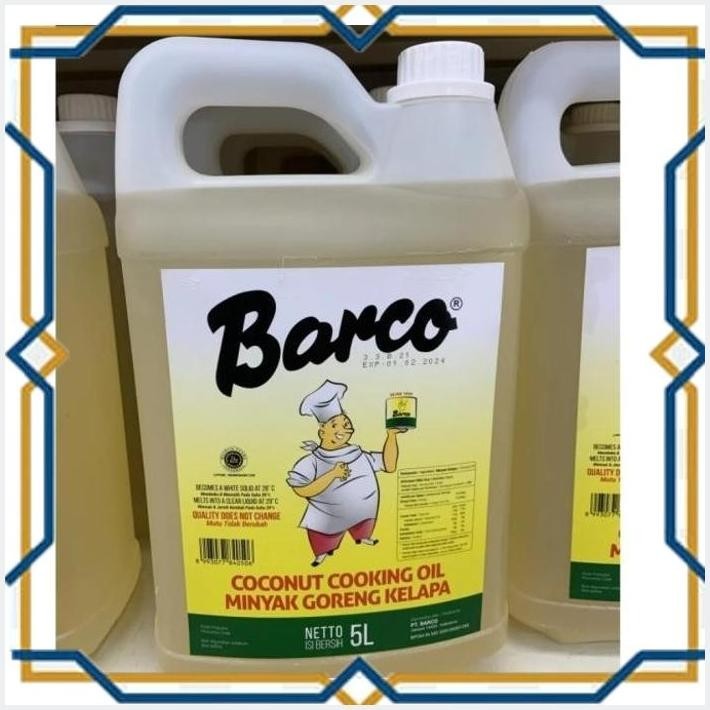 

[GDS] BARCO MINYAK GORENG KELAPA 5 LITER