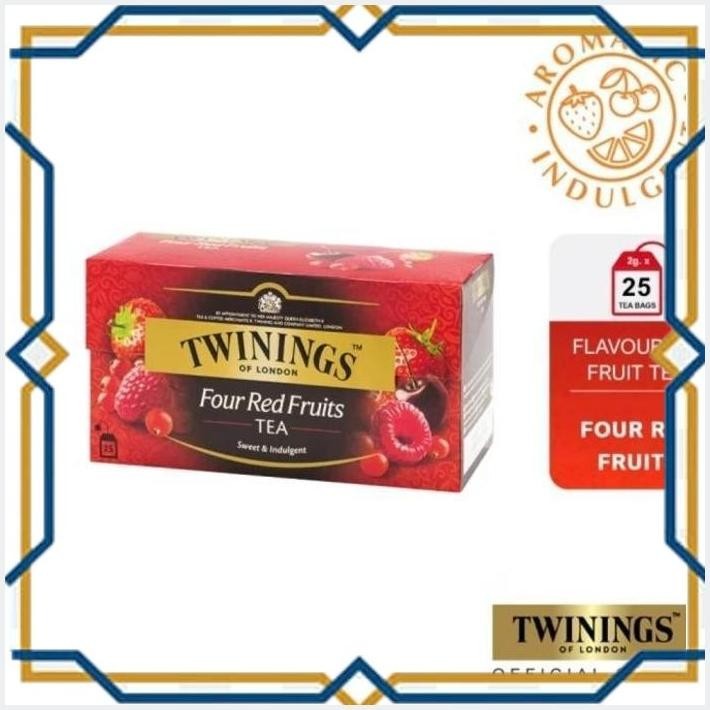

[GDS] TWININGS TEH CELUP FOUR RED FRUITS TEA ISI 25