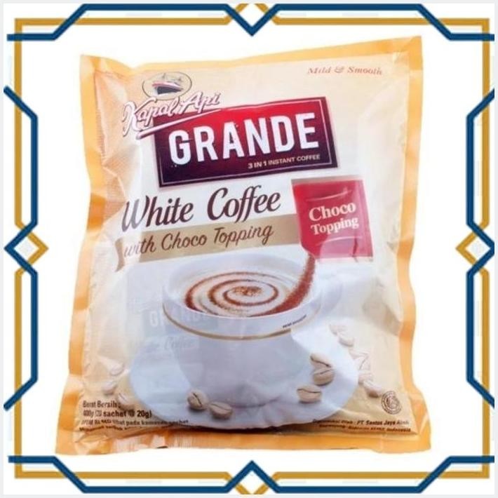 

[GDS] KAPAL API GRANDE WHITE COFFEE ISI 20 | KOPI