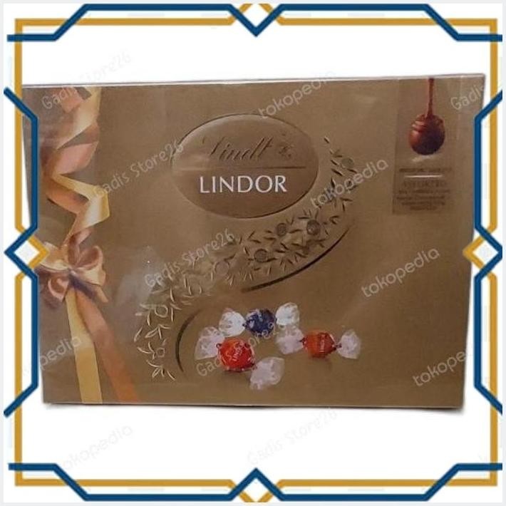 

[GDS] LINDT LINDOR ASSORTED CHOCOLATE BOX | COKLAT