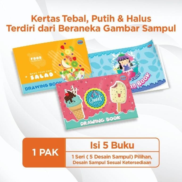 

(10PC) BUKU GAMBAR UKURAN A4/(5PC) A4 SIDU TERMURAH BANGET