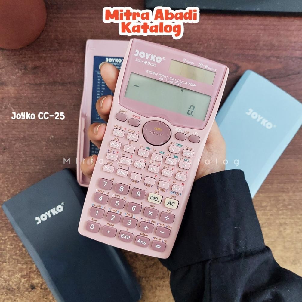 

sd-46 KALKULATOR SCIENTIFIC MURAH JOYKO VIS 1 CALCULATOR ILMIAH ESTETIK KALKULATOR SCIENTIFIC JOYKO CC25 PASTEL LUCU TERMURAH KALKULATOR SCIENTIFIC MURAH MITRA ABADI KATALOG Hemat