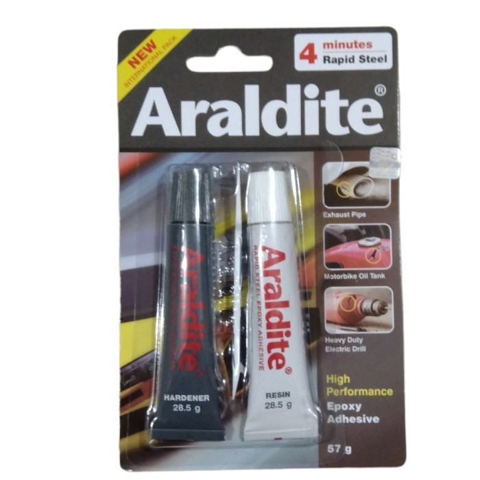 

Araldit hitam epoxy 4 menit lem besi rapid steel lem logam K01