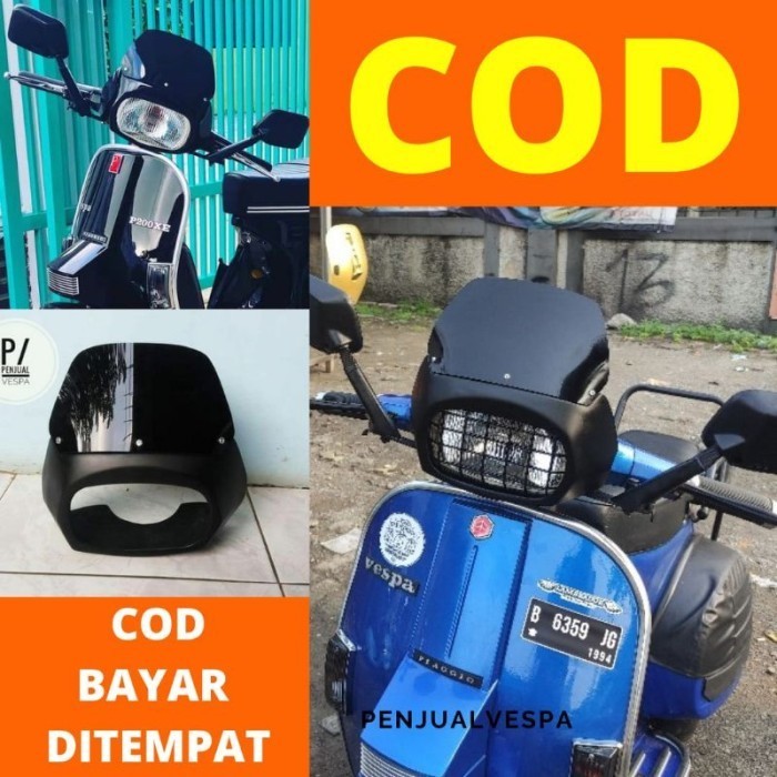 Aksesoris Vespa Driverscreen Gordon Vespa Px Series Exclusive Strada