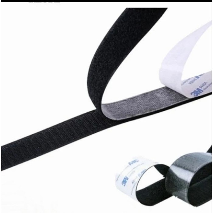 

Double Tape Perekat Strap Adhesive 2,5cm 3cm 5cm 10cm x 1 Meter K01