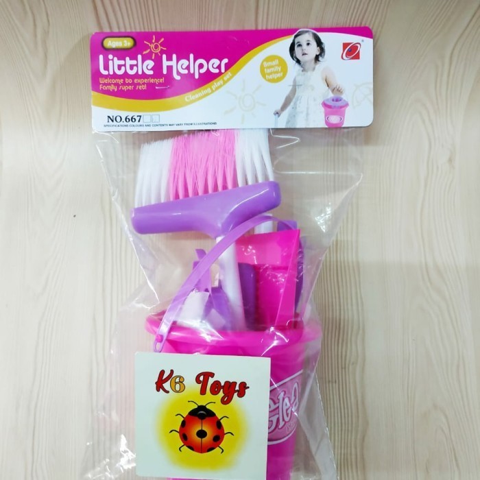 Mainan Sapu Pel Anak Little Helper Cleaning Set