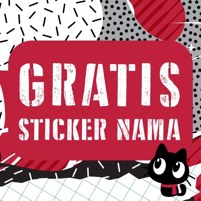 

GRATIS STIKER NAMA K01