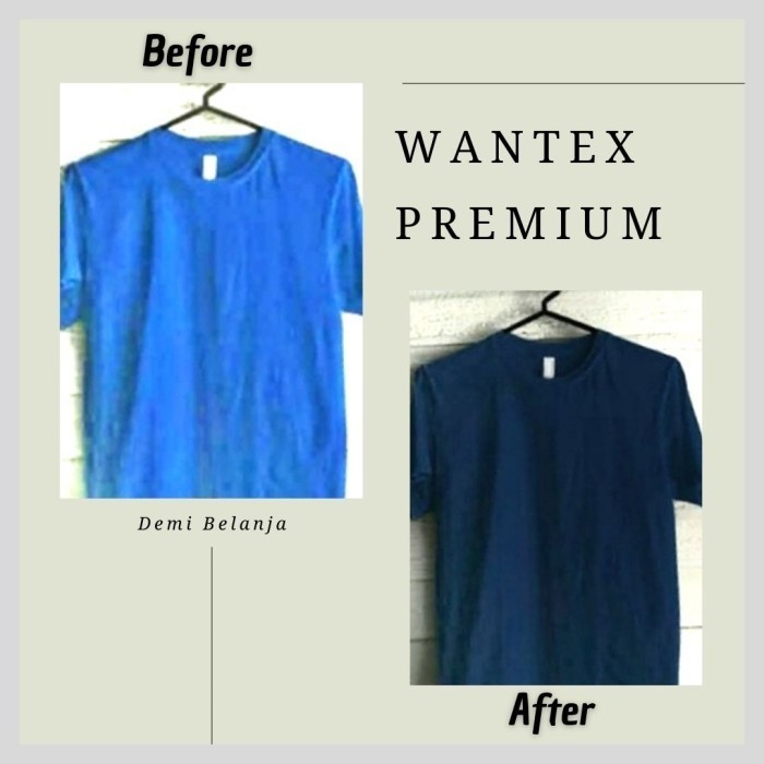 

Wantex Premium Wantex Pakaian Jeans Kemasan 80 ML K01