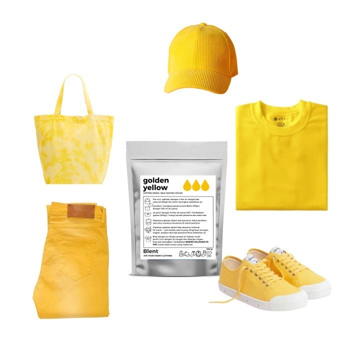 

Pewarna Kain GOLDEN YELLOW 100gram K01