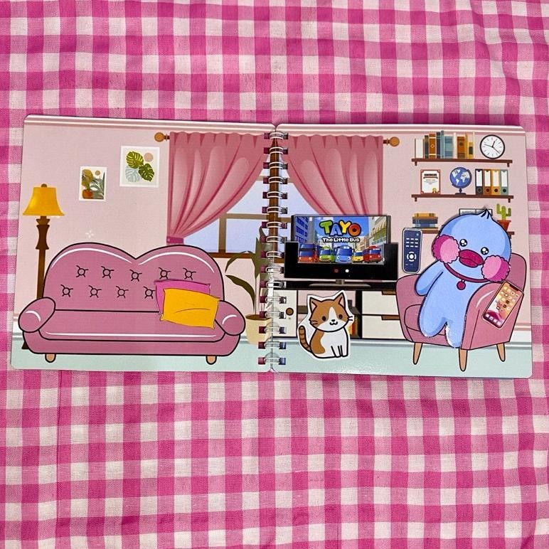 Termurah Paper Duck Viral - Boneka Kertas Bebek - Bebek Kertas - Paper Doll - Paper Duck - Mainan Ed