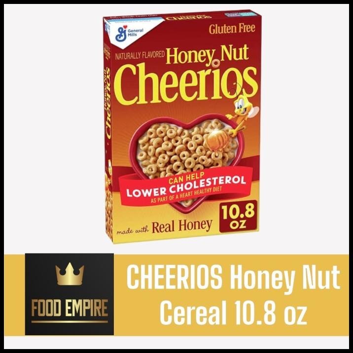 

Cheerios Honey Nut Cereal 10.8 Oz | General Mills Sereal 306 Gram