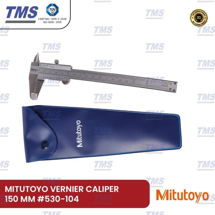 

Jangka Sorong Vernier Caliper Mitutoyo 150 Mm #530-104